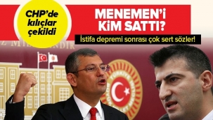 CHPde kılıçlar çekildi! Mehmet Ali Çelebiden Özgür Özele sert sözler: Menemeni kim sattı?.