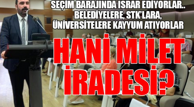 Bakırköy Belediye Meclisinde sözde Cumhurbaşkanı polemiği... CHPden AKPye sert cevap