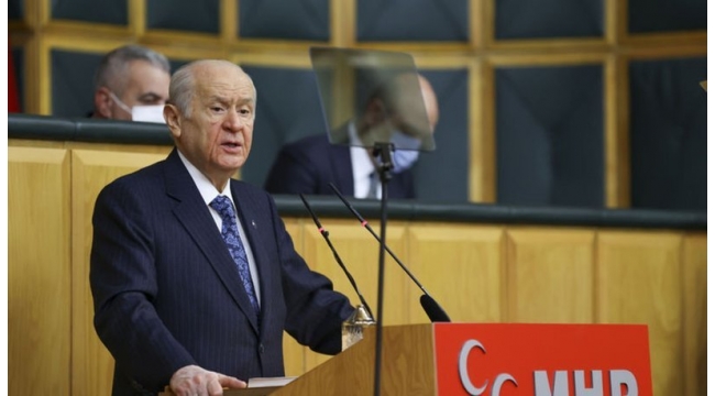 MHP GENEL BAŞKANI BAHÇELİ "HDP'YE DESTEK PKK'YA DESTEKTİR"