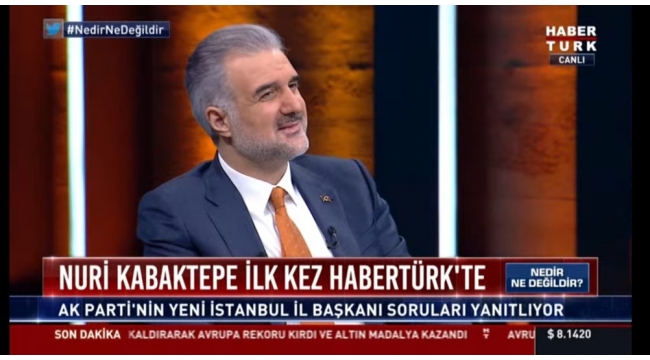  AK PARTİ İL BAŞKANI OSMAN NURİ KABAKTEPE'DEN ÖNEMLİ AÇIKLAMALAR