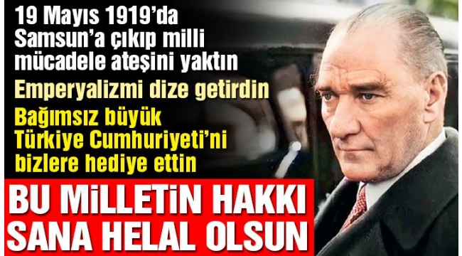  19 Mayıs 1919 Kurtuluşa giden yol