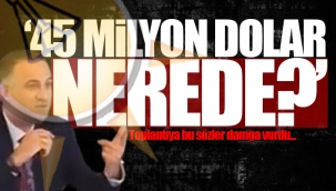 BELEDİYE MECLİS ÜYESİ SORDU 45 MİLYON DOLAR NEREDE?