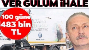 CHPli Didim Belediyesinde al gülüm ver gülüm ihale