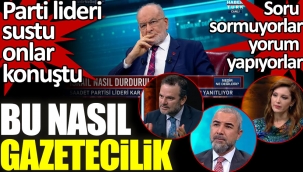 Habertürkte Temel Karamollaoğlu sustu. 
