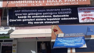 AKP ile CHP'nin pankart savaşı