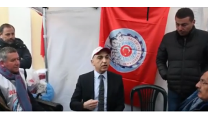 BAKIRKÖY BELEDİYESİ GREVİNİ BİTİRMEK İSTEMEYENLER VAR!