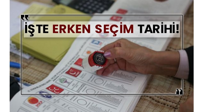 Ankara kulislerinden 'erken seçim' iddiası! İlk defa tarih verildi
