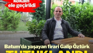 Galip Öztürk tutuklandı: 7.2 kilo kokain ele geçirildi