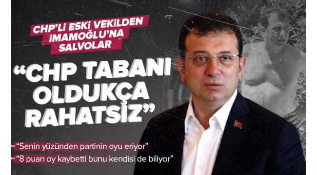CHPli Yarkadaştan İmamoğluna veryansın: Senin yüzünden CHPnin oyları eriyor.