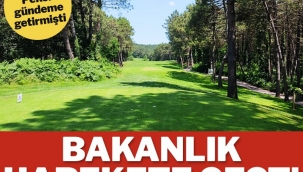 Kemer Country'nin golf sahaları adım adım imara açılıyor