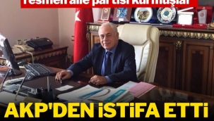 AKP'den istifa etti, tek tek isim verdi: Akrabalarını işe alıyorlar
