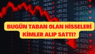 Borsa da En çok düşen hisseleri kim alıp sattı?