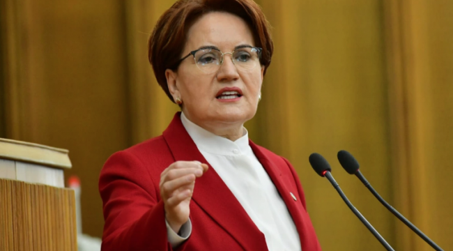 İYİ Parti lideri Akşenerden AK Parti-HDP görüşmesi açıklaması 