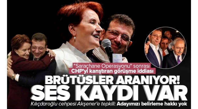 Meral Akşener'in Ekrem İmamoğlu hamlesi CHP'yi karıştırdı! "Saraçhane Operasyonu" sonrası Ankara kulislerini sallayan iddia: O görüşmenin ses kaydını aldılar.