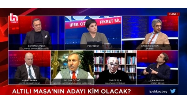 CHP'nin fonladığı Halk TV'de 6'lı masaya tepki! "Erdoğan istikrarlı şekilde oylarını artırıyor" dedi yüzler düştü.