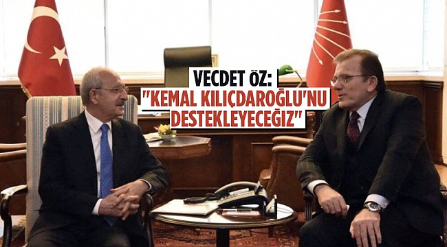 Cumhurbaşkanı adayı Kılıçdaroğlu ve Adalet Partisi lideri Vecdet Öz'den ortak açıklama