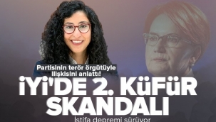 İYİ Parti'de yine küfür skandalı! İl Disiplin Kurulu Üyesi Aslıhan Alkan Bat da zehir zemberek sözlerle istifa etti: Parti için PKK'lıların sözleri daha önemli.