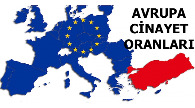 AVRUPA'DA EN ÇOK CİNAYET TÜRKİYE'DE İŞLENİYOR...