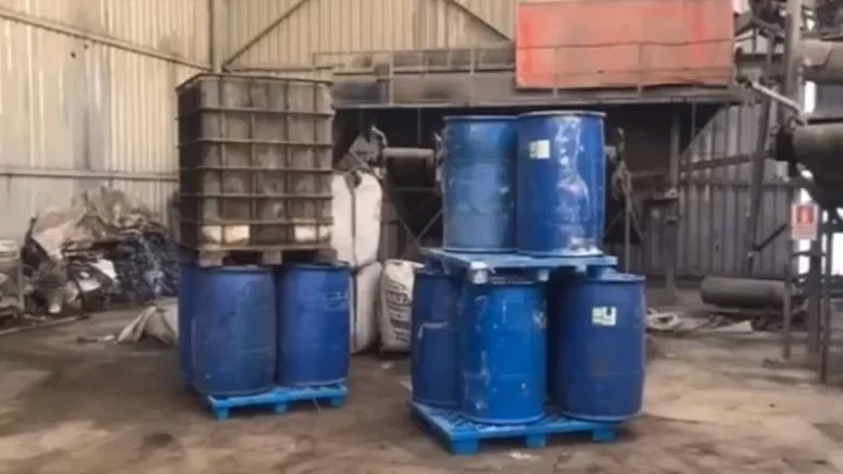 İzmir Aliağa'da 65 ton kaçak karışımlı akaryakıt ele geçirildi