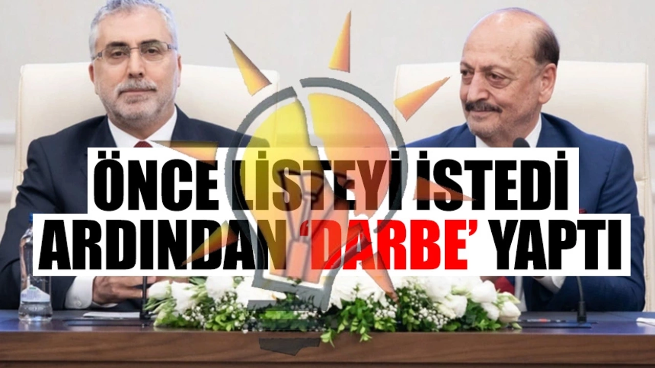 AKP'de eski bakanların ekiplerine operasyon: Vedat Işıkhan düğmeye bastı