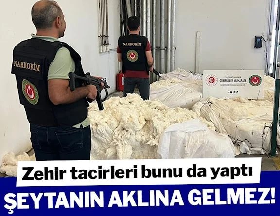 UYUŞTURUCU KAÇAKÇILARI ŞEYTANA PAPUÇ BIRAKTI!
