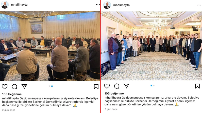 CHP'li belediye başkanından Menzil'in derneğine ziyaret!