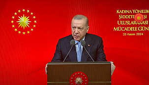 Cumhurbaşkanı Erdoğan: Kadına yönelik şiddet, insanlığa ihanettir