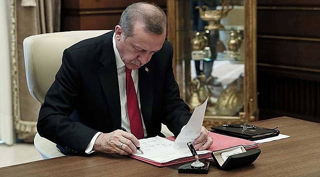 Erdoğan imzaladı: Atama ve görevden alma kararları Resmi Gazete'de