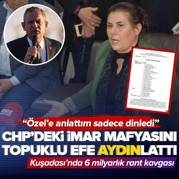 Özlem Çerçioğlu "söylemezsem içimde kalır" diyerek konuştu: Kuşadası'nda 6 milyarlık rant kapışması.