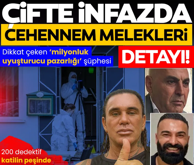 Almanya'da 2 Türk'ün öldürüldüğü çifte infazda Cehennem Melekleri izi!