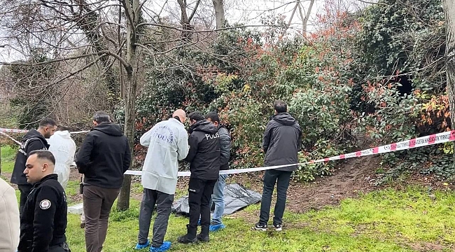 Maçka Parkı'nda erkek cesedi bulundu
