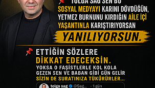 TOLGA SAĞ , KARISINI DÖVÜP BURNU'NU MU KIRDI?