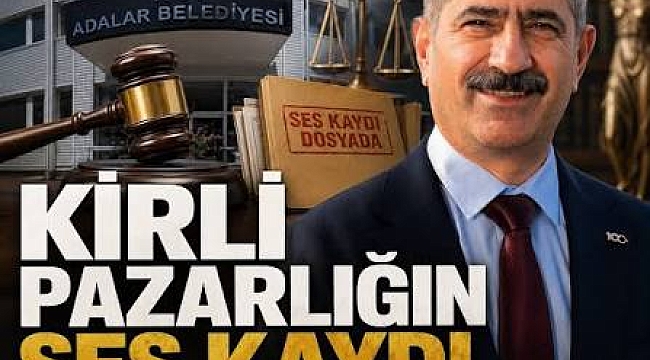 Adalar'da kirli tezgah: Ruhsat, iskan, tadilat her işte yolsuzluk var! |Başkan Ali Ercan Akpolat'ın ses kaydı dosyada