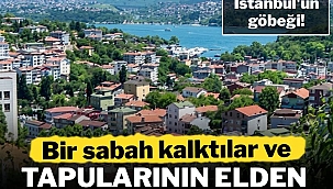 Bir sabah kalktılar ve tapularının elden gittiğini öğrendiler