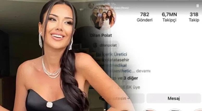 Dilan Polat'ın Instagram hesabına erişim engeli kararı