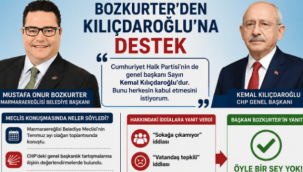 Başkan Bozkurter "Cumhuriyet Halk Partisi'nin de genel başkanı Sayın Kemal Kılıçdaroğlu'dur"
