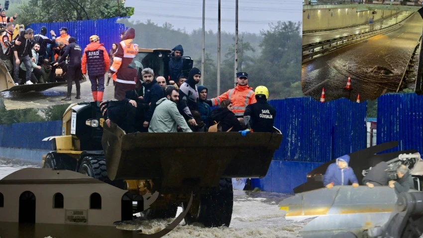 İstanbul'da Son 41 Yılın En Büyük Sel Felaketi! Dehşete Düşüren Görüntüler: Sokaklar Nehre Döndü, İki Can Kaybı Yaşandı