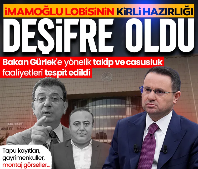Yargıdaki rüşvet şebekesinden Bakan Akın Gürlek'e kumpas girişimi! Bir dilekçe deşifre etti: İmamoğlu ekibiyle dirsek teması