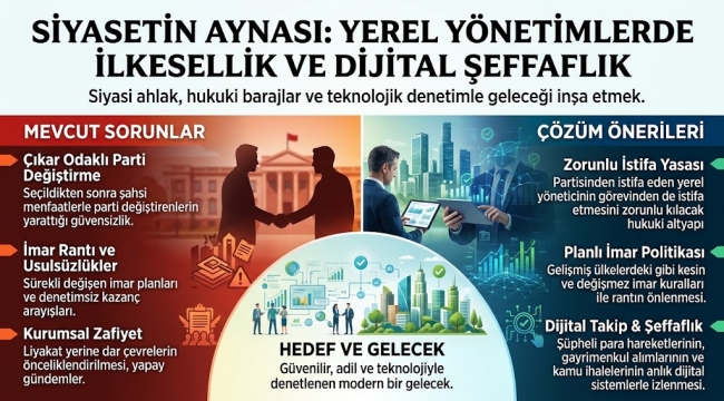 Siyasetin Aynası: Yerel Yönetimlerde İlkesellik ve Dijital Şeffaflık